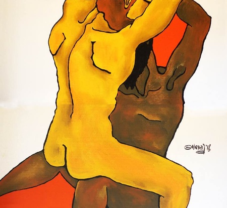 відкриття чуттєвої виставки живопису «Saturato» 